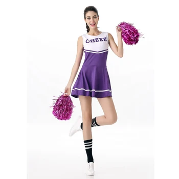 Mados Moterų Sexy Vidurinės Mokyklos Cheerleader Kostiumai, Vaišės Merginos Vienodos Šalies Išgalvotas Suknelė