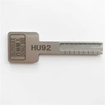 Originalus Sąžiningas HU92 automobilio rakto formos pagrindinių liejimo BMW/HUF/Land-Rover Automobilių Klavišą Profilis Modeliavimo spynų priemones(vieną langelį)