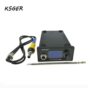 KSGER V2.01 STM32 OLED Skaitmeninis Temperatūros Reguliatorius Elektra lituoklio Litavimo Stotį + T12-K lituoklio Patarimai Naujas
