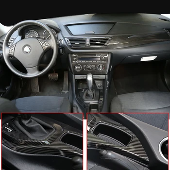 Anglies Pluošto Stiliaus ABS Valdyti Varantys Pavarų Perjungimo dekoratyvinės Apdailos lipdukai Reikmenys BMW X1 E84 2011 2012 2013