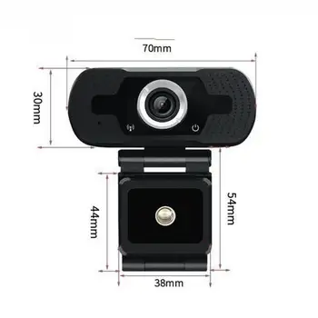 Live Kamera HD 1080P Kamera Mini Kompiuteris PC Anti-peeping Konferencijos Darbą Kamera Vaizdo Pasukti WebCamera Transliacijos Li Z1V7