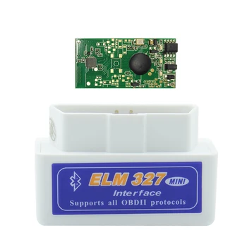 50pcs/daug 2019 Naujas V2.1 ELM327 Bluetooth Palaiko Multi-Protokolai Auto OBD2 Kodo Skaitytuvas ELM 327, skirta 