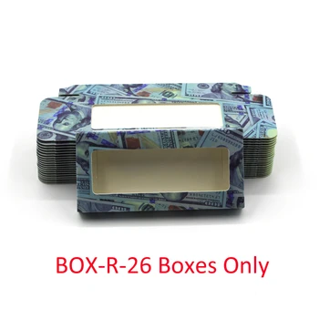 DamePapil Tuščias Blakstienų Pakavimo Dėžės Stačiakampio Popieriaus Dėžutė Su Padėklai Rožinė/Juoda/Leopard Didmeninės Pinigų Blakstienų Dėžutės Pakuotės