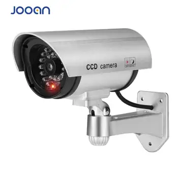 JOOAN vidaus/lauko Priežiūros Manekenas Led Belaidžio Netikrą dome kamera namų CCTV Saugumo Kameros Imituoti vaizdo Stebėjimas