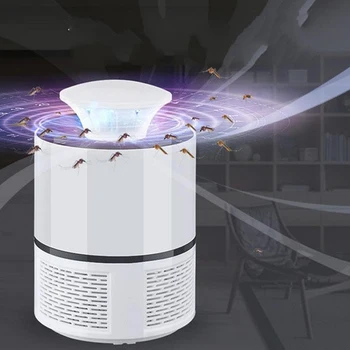 USB Photocatalyst Uodų Žudikas Lempos Anti Uodai LED Šviesos Gaudyklė Lempos Vabzdžių Kenkėjų Kontrolės Namų Biuro, Miegamojo