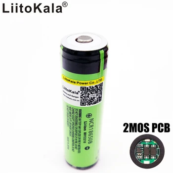 2019 Naujas LiitoKala Už NCR18650B 18650 3400mAh baterija 3.7 V, Li-ion įkraunama baterija PCB Saugomų+Free Shopping