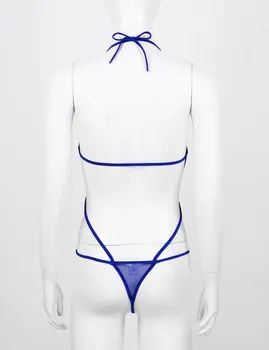 Moterų Erotiniai Strappy Nelaisvėje Bodysuit Seksualus Tuščiaviduriai Iš Permatomos Tinklelio Kūno Apatinis Trikotažas Karšto Backless Bikini Diržas Diržai Naktiniai Drabužiai