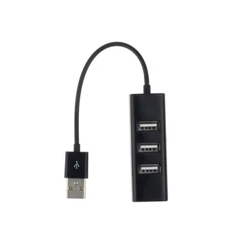 Gamyklos Kaina 480mbps 4-Port USB Skirstytuvo Hub Adapteris, Skirtas Skaitmeninės TV Box Koqit Skysat Gtmedia Freesat Palydovinės Imtuvas DVB T2