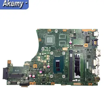 Akemy X455LA plokštę Už Asus X455L X455LJ X455LN X455LD A455L F455L K455L Nešiojamas mainboard 4G RAm I3-4030U EDP/LVDS X455LAB