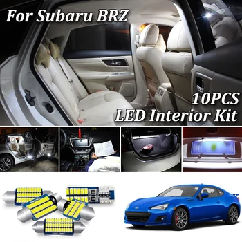 10VNT Canbus LED Šviesos Interjero Šviesos 2013 m. m. m. 2016 M. 2017 m. 2018 m. 2019 m. 2020 Subaru BRZ LED Interjero Licenciją plokštelės Šviesos