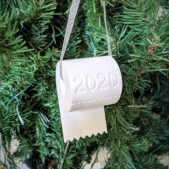 Naujųjų Metų Dekoro 2021 Asmeninį Išgyveno Šeimos Ornamentas 