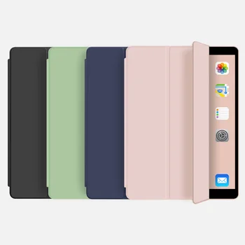 Naujas iPad 10.2 colių 7th Gen 2019 Atveju Su Pieštukas Turėtojas , ZVRUA Slim Tri-fold PU Odos Smart Cover 