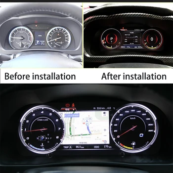 LiisLee Skydelio Pakeitimo LED prietaisų Skydelio Pramogų Pažangi Sistema, Toyota Highlander Kluger XU50 2013~2019