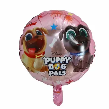 50pcs Šuniukas šuo pals Helio Balionai broliai Kaulų Oro Globos Gimtadienio Vaikų Dienos Folija Ballon Dekoracijos Vaikams, žaislai