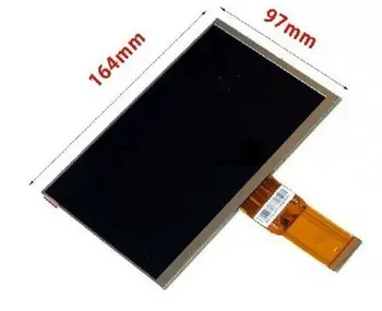 7inch Naujas LCD Ekranas teXet TM-7058 X-pad STILIAUS 7.1 3G Tablet IPS vidinio ekrano Matricos Pakeitimas teXet X-pad STILIAUS 7.1