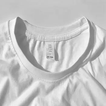 2020 Nemokamas pristatymas Trumpas Rankovės Marškinėliai Vasaros marškinėliai moterims Paprasta kūrybinis dizainas liniją kirsti Spausdinti medvilnės