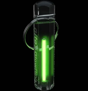 Automatinis Šviesos Tričio Dujų Lempos Raktų Žiedas gelbėjimo Avarinius Žiburius, Lauko Saugos ir Gelbėjimo Įrankis