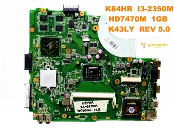 Originalą ASUS K84HR nešiojamas plokštė K84HR I3-2350M HD7470M 1GB K43LY REV 5.0 išbandyti gera nemokamas pristatymas