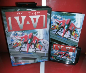 V-V ar ŠLIFUOTI Stormer VV Japonija Padengti su dėžute ir instrukcija Sega Megadrive Genesis Vaizdo Žaidimų Konsolės 16 bitų MD kortelės
