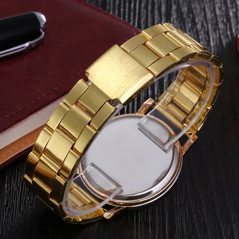 2020 Naujų Verslo Vyrai Žiūrėti Paprastas Aukso Nerūdijančio Plieno Dirželis Kvarcas Laikrodžiai Vyrų Laikrodžiai Relogio Masculino часы Reloj Hombre