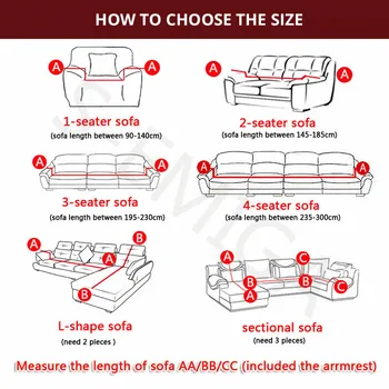 Geometrinis spausdinti ruožas sofa cover elastinga už kambarį grupinių slipcover safa 1/2/3/4 sėdynės funiture raštas