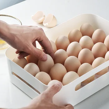 Kūrybos Kiaušinių Laikymo Dėžutė Didelės Talpos Daržovių, Vaisių Bako Krepšys Apatinis Trikotažas Įvairenybės Organizatorius Virtuvės Organizatorius Įrankiai