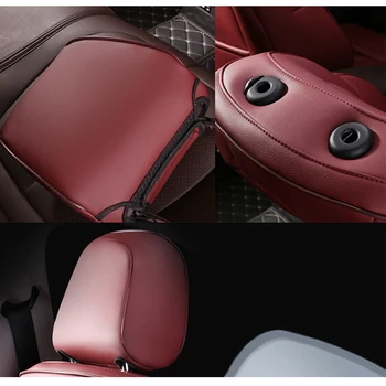 FUZHKAQI Padaryti Užsakymą Oda automobilių sėdynės padengti nustatyti BMW 1/2 Serija E81 E82 E87 E88 F20 F21 F52 F40 F22 F23 F44 F45 F46 automobilių sėdynės
