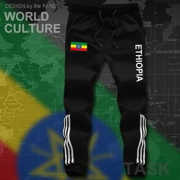 Etiopija Etiopijos vyrų paplūdimio šortai nauji vyriški valdybos šortai vėliavos treniruotės užtrauktukas kišenėje prakaito kultūrizmo 2017 naujų Šalies ETH