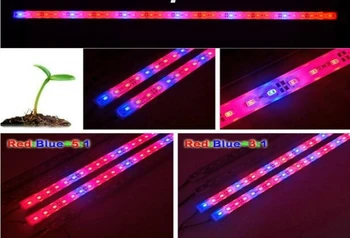 [Septynių Neon]nemokamas pristatymas 10vnt 0,5 M LED nelanksti, baras žibintai 36LED/vnt 5730 SMD LED Sunku standžios juostelės žibintai, Augalų auga šviesos