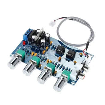 NE5532 Tonas Preamplifier Valdybos Garso Ekvalaizeris Preamp Tone Control Pre Amplificador