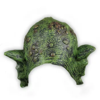 Green Goblin Ragana Kaukė Helovyno Cosplay Kostiumų Karnavalas Festivalis Visą Galvą, Kaukę, Žalia Elf Baisi Ragana Kaukė Šalių Rekvizitai