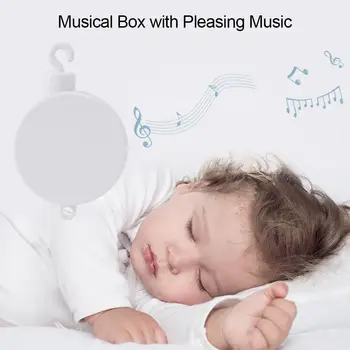 Aukštos Kokybės Kūdikis Lova Bell Kūdikių Bedbell Barškutis Muzikinis Žaislas Kūdikiui Lovelę Mobiliojo Žaislas Komfortą Medžiaga Žaislas