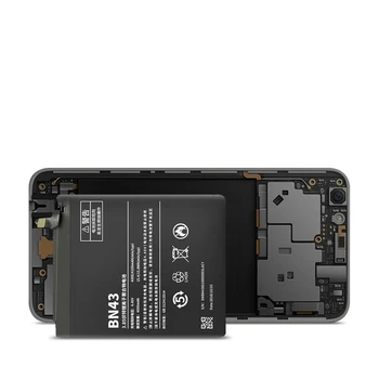 PINZHENG Telefono Baterija Xiaomi Redmi 4 Pastaba Pastaba 4X BN43 Snapdragon 625 4000mAh Realias galimybes Pakeitimo Baterries + Įrankiai