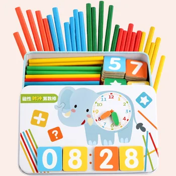Vaikų Aritmetinis Nušvitimą Mokymo Pagalbos Montessori Mokymo priemones Ugdymo Matematikos Žaislai