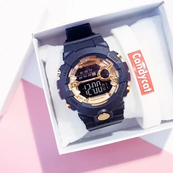 Elektroninių Naujoji G Stiliaus Šoko Skaitmeninis Žiūrėti Unisex Sporto Laikrodžiai atsparus Vandeniui atsparus smūgiams Moterų Laikrodis LED Vyrų Spalvingas Laikrodis