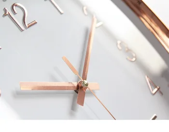 Šiaurės Šalių Kūrybinius Mados Laikrodis Skaitmeninis Paprastas Sieninis Laikrodis, Šiuolaikinio Dizaino Miegamojo, Virtuvės, Biuro Silent Dekoratyvinis Kvarcinis Laikrodis