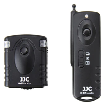 JJC Fotoaparato Užrakto 433MHz 16 Radijo ryšio Kanalais, Belaidžius Nuotolinio valdymo pultelis skirtas OLYMPUS OM-D E-M5 II E-M1 III vaizdo Kamera