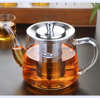 Indukcinės viryklės specialų puodą virti arbata skirta viryklė stiklo puodą nerūdijančio plieno įdėklas virdulys gėlių arbatos puodą