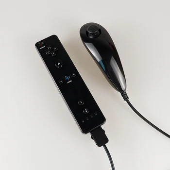 Built-in Motion Plus Belaidžiai Nuotolinio Gamepad Valdytojas Nintend Wii Nunchuck Už Nintend Wii Remote Controle Kreiptuką Joypad