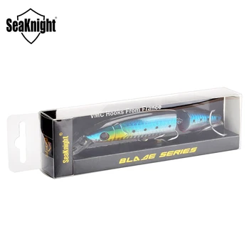 SeaKnight Minnow SK041 21.5 g 125mm 0-1.0 M 5PC Žvejybos Masalas Nustatyti 2 Skirsnyje, Šlifuota Masalas Ilgai Liejimo Minnow Aštrus Kablys Jūros Žvejybos