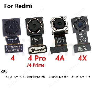 Pagrindinis galinė vaizdo Kamera Flex Už Xiaomi Mi Redmi 4 Pastaba 4A 4X Pro Pasaulio Originalus Atgal Galinio vaizdo Kamera Flex Kabelis