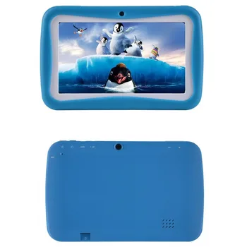 Naujųjų Metų Dovana Vaikas Tablet M755 Android 7.1 Nuga 1GB+8GB RK3126 DDR3 Dual Camera Silikono Atveju, Bluetooth, WIFI