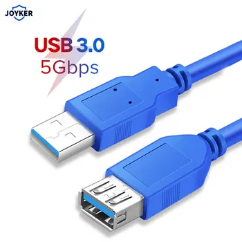 USB prailginimo Kabelis Super Greitis USB 3.0 Kabelį, Vyrų ir Moterų Duomenų Sinchronizavimo USB 3.0 Extender Laidas ilgiklis Extender 