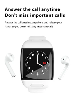 Naujas 2 In 1 Finow G36 TWS Smart Žiūrėti 2020 Belaidės Ausinės relogio Smartwatch Skambinkite Pranešimą Priminimas Širdies ritmo 