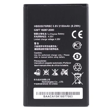 2150 mAh, Telefono Baterija Huawei HB505076RBC už A19 G710 G606 Aukštos Kokybės Pakaitinis Bateria Įkraunamas Baterijas