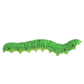 12 x Twisty Širdys Realus Netikrą Caterpillar Vabzdžių Švietimo Apgauti Žaislas Plastiko F3ME