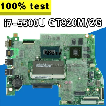 448.03N03.001M Lenovo FLEX3-1470 JOGOS 500-14IBD nešiojamojo kompiuterio motininė plokštė testo darbo PROCESORIUS i7-5500U GT920M 2G DDR3