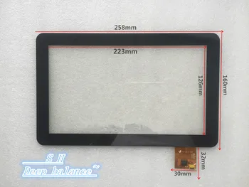 Nauja 10.1 colių originalus ranka talpinį jutiklinį ekraną FX-C9.0-194 išorės ekrane Yijian kierat jutiklinis ekranas