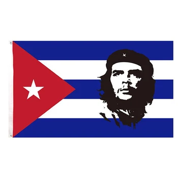 Nemokamas pristatymas xvggdg 90 x 150cm Kubos vėliavos Banner kubos revoliucijos herojus EI Ernesto CHE Guevaros Vėliava