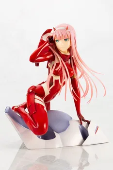 Naujas Darling į FRANXX Veiksmų Skaičius, Nulis, Du 02 raudona drabužius sexy bunny mergina PVC Kolekcines Modelis Dovana Anime Lėlės Žaislas